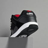 Tenis Dvs Enduro 125 Black White Red Nubuck