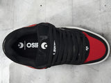 Tenis Osiris Peril Red Black White