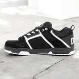 Tenis Dvs Comanche Black White Nubuck
