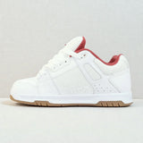 Tenis Dc Shoes Stag White Red Gum