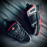 Tenis Dvs Gambol Black Charcoal Red