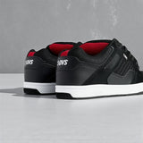 Tenis Dvs Enduro 125 Black White Red Nubuck