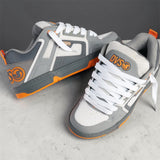 Tenis Dvs Grey Orange