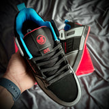 Tenis Dvs Comanche 2.0+ Charcoal Black Fiery Red Blue