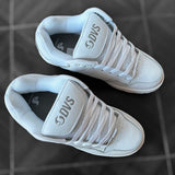 Tenis Dvs Enduro 125 White Reflective Gum Nubuck