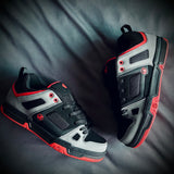 Tenis Dvs Gambol Black Charcoal Red