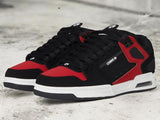 Tenis Osiris Peril Red Black White