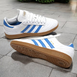 Tenis Adidas Dennis Busenitz White Leather Blue
