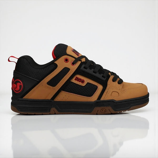 Tenis Dvs Comanche Tan Black Red