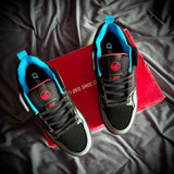 Tenis Dvs Comanche 2.0+ Charcoal Black Fiery Red Blue