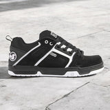 Tenis Dvs Comanche Black White Nubuck