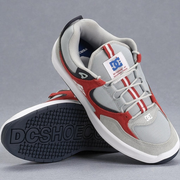 Tenis Dc Shoes Kalynx Zero Grey Red