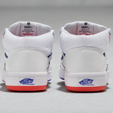 Tenis Vans Zahba Mid White Orange