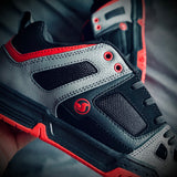 Tenis Dvs Gambol Black Charcoal Red