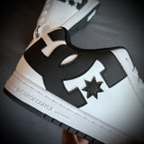 Tenis Dc Court Graffik White Black Black