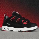 Tenis Osiris D3 E Black Red
