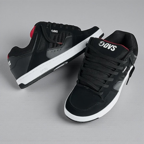 Tenis Dvs Enduro 125 Black White Red Nubuck