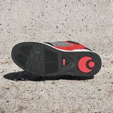 Tenis Osiris Red Grey Black