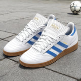 Tenis Adidas Dennis Busenitz White Leather Blue