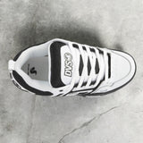 Tenis Dvs Comanche White Black White Leather