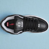 Tenis Globe Tilt Black White Stitch