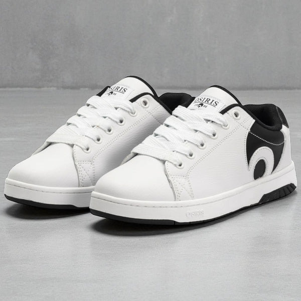 Tenis Osiris Troma White Black