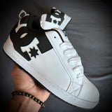 Tenis Dc Court Graffik White Black Black