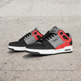 Tenis Osiris Red Grey Black