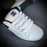 Tenis Dc Court Graffik White Black Black