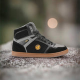 Tenis Bota Dvs Honcho  Black Charcoal Gold