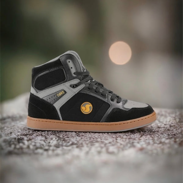 Tenis Bota Dvs Honcho  Black Charcoal Gold