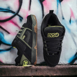 Tenis Dvs Comanche Black Olive Gum Nubuck
