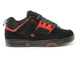 Tenis Dvs Gambol Black Red Gum Nubuck